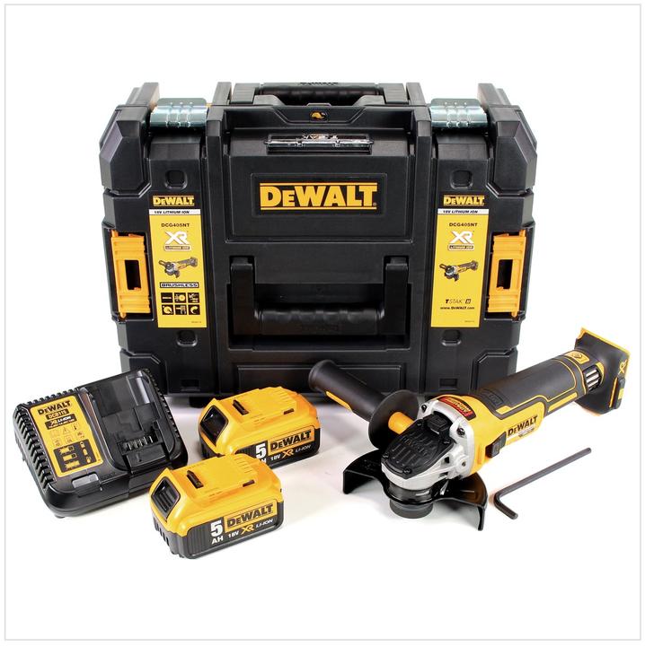 Actual product image DeWalt DCG405P2 (125 mm)