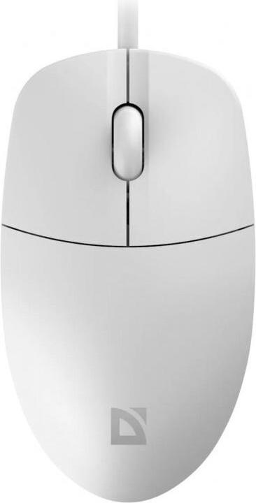 Image du produit Defender KABELGEBUNDENE MAUS AZORA MB-24 1200 DPI WEISS (Filaire)