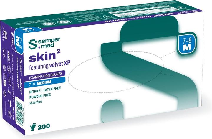 Actual product image IVF Hartmann SEMPERMED Skin2 M 200 (M)