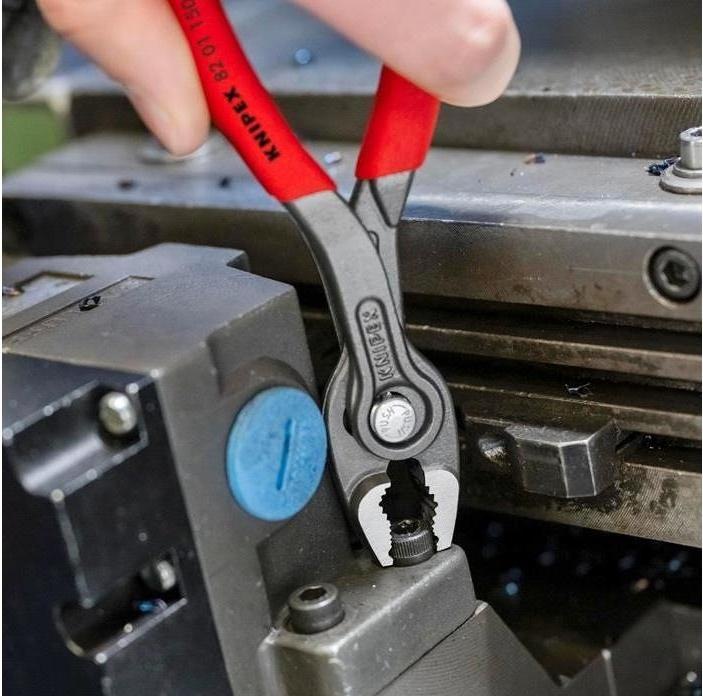 Actual product image Knipex TwinGrip front gripper 82 01 150 (red, length 150mm) (154 mm)