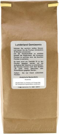 Produktbild Lunderland Gemüsemix Ergänzungsfutter (Adult, 1 Stk., 5000 g)