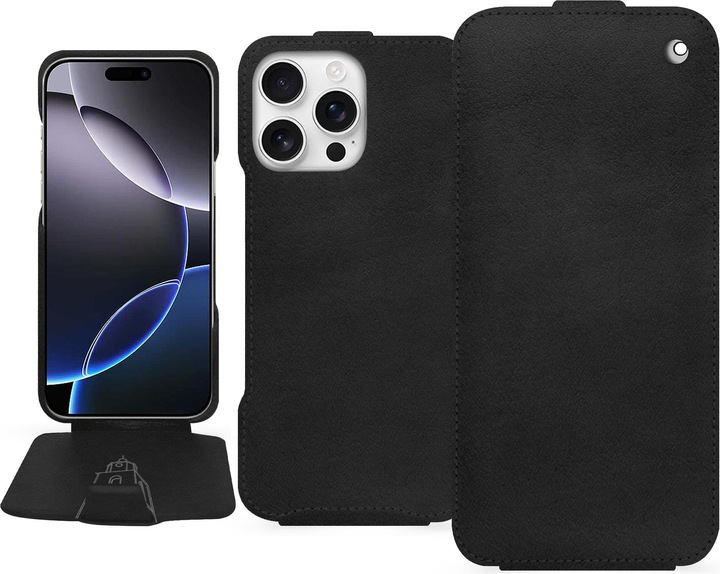 Actual product image Noreve Vertical leather shell (Apple iPhone 16 Pro Max)