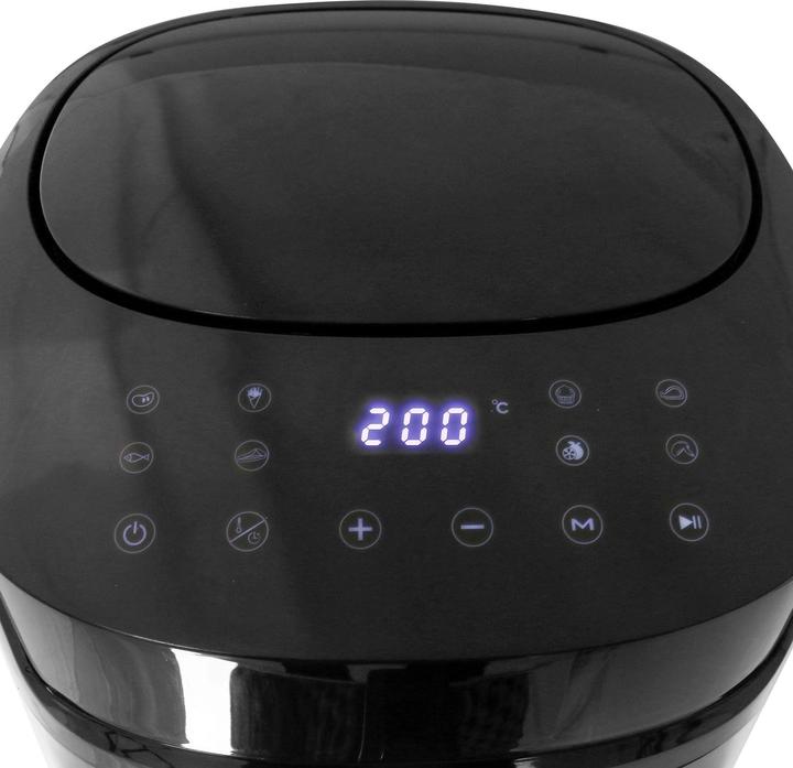 Actual product image Emerio Hot Air Fryer, Smart Fryer, 7,2L,black,Cool t