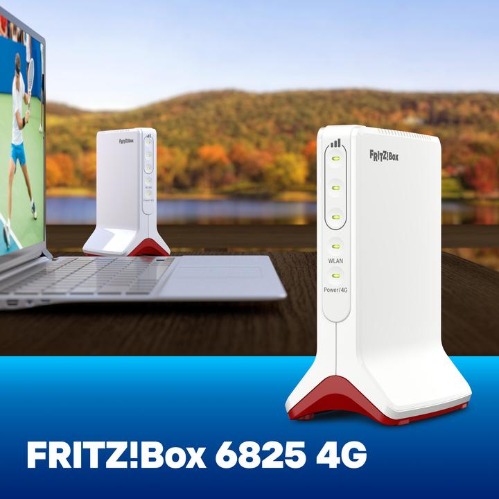 Actual product image FRITZ! Box 6825 4G international