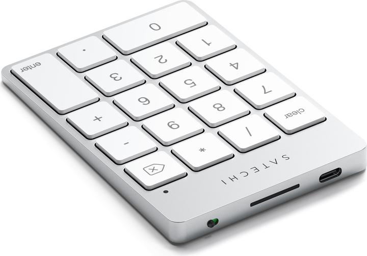 Actual product image Satechi Slim Alu Keypad - Elegante BT Zahlentastatur mit (Numeric keypad, Wireless)