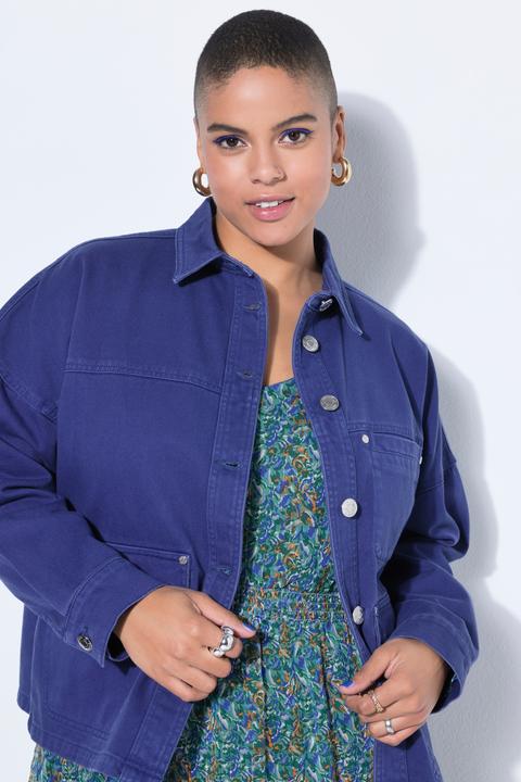 Produktbild Studio Untold Jeanshemd, Oversize Shape, 3 Taschen (46, 48)