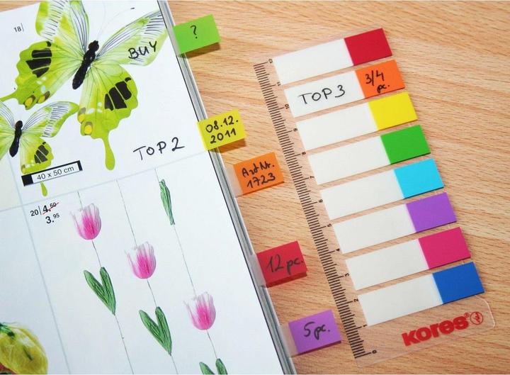 Produktbild Kores Notes Index (12 x 45 mm)