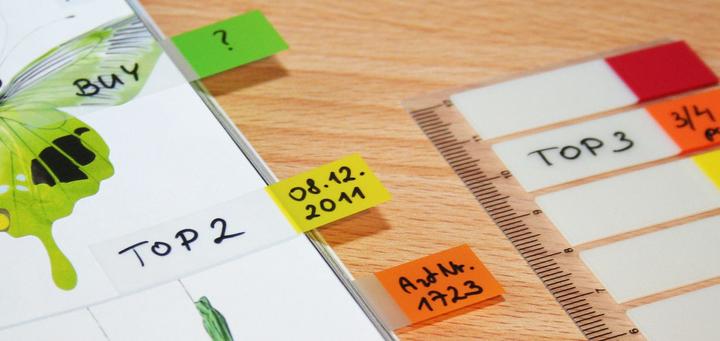 Produktbild Kores Notes Index (12 x 45 mm)