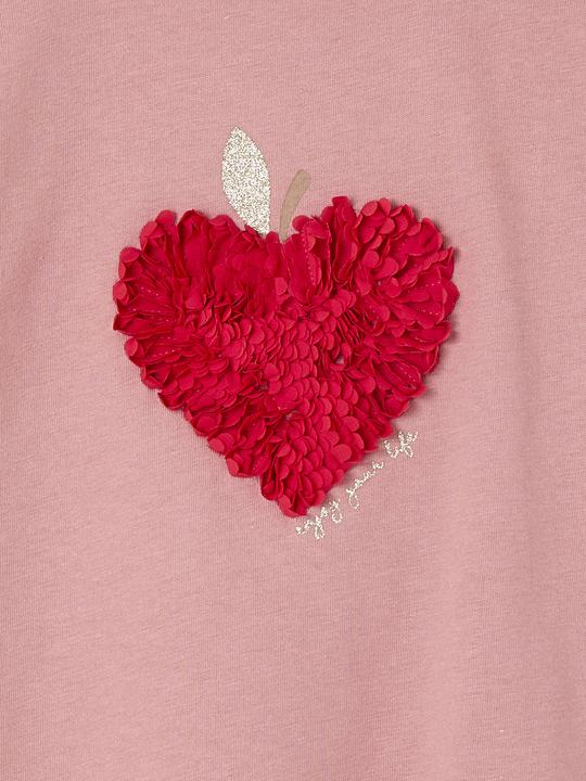 Immagine prodotto Vertbaudet Mädchen T-Shirt mit Relief-Herz (92)