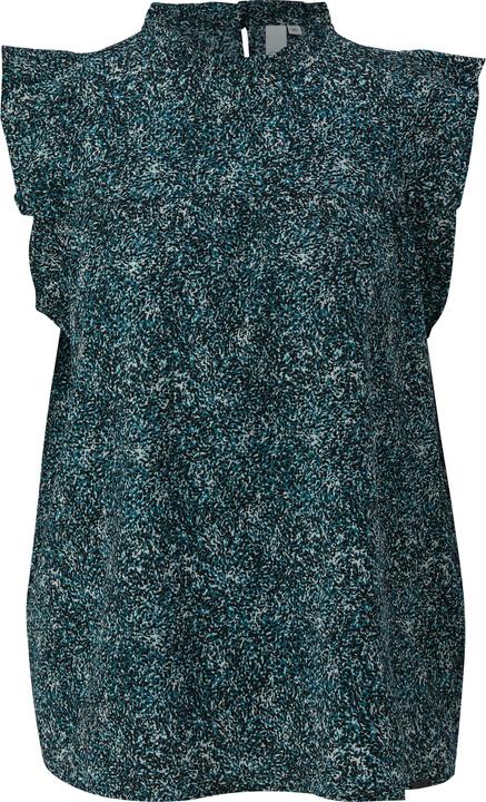 Image du produit s.Oliver Bluse Gemusterte Bluse mit Volant-Ärmeln (42)