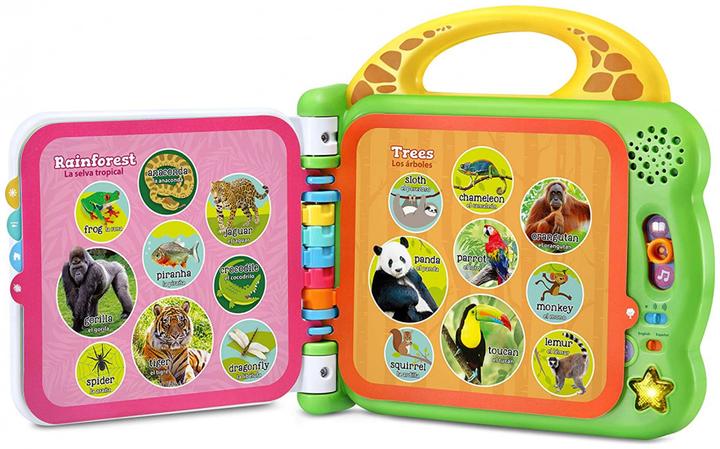 Produktbild VTech 609543 Leap Frog Baby Learn 100 Animals in French/English with Sounds (English Version) 18+ Mo (Englisch)