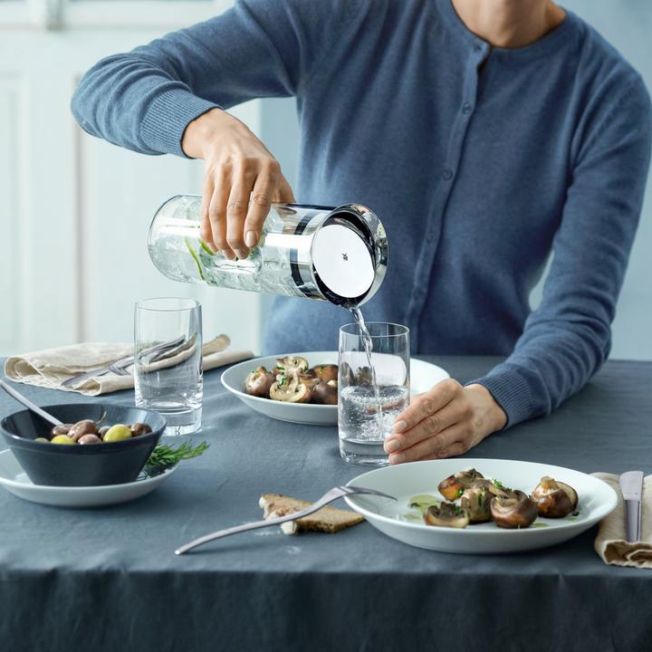 Produktbild WMF Wasserkaraffe 0,8l Griffmulde Glas Karaffe Motion CloseUp-Verschluss (0.80 l)