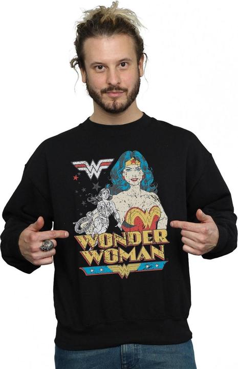 Immagine prodotto Wonder Woman Posing Felpa Uomo (L)