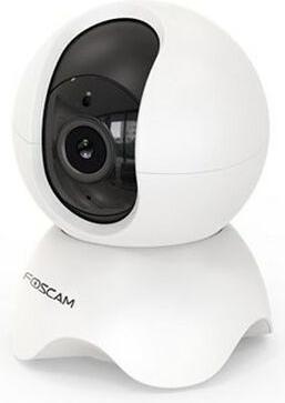 Image du produit Foscam X5 - Beveiligingscameras - 5 MP - Pan&tilt - Binnencamera - Babyfoon - Persoonsdetectie - Wit (2560 x 1920 pixels)