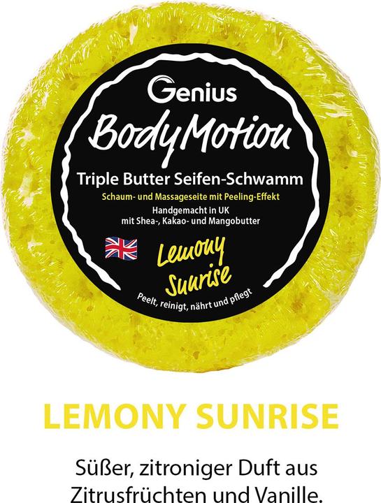 Actual product image Genius Body Motion 2in1 shower sponge