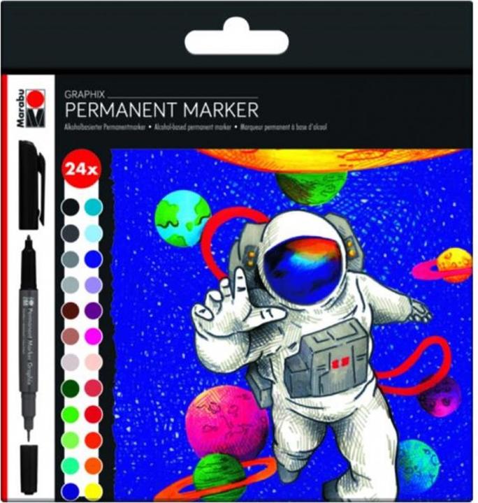 Image du produit Marabu Marqueur permanent Graphix set (24 x)