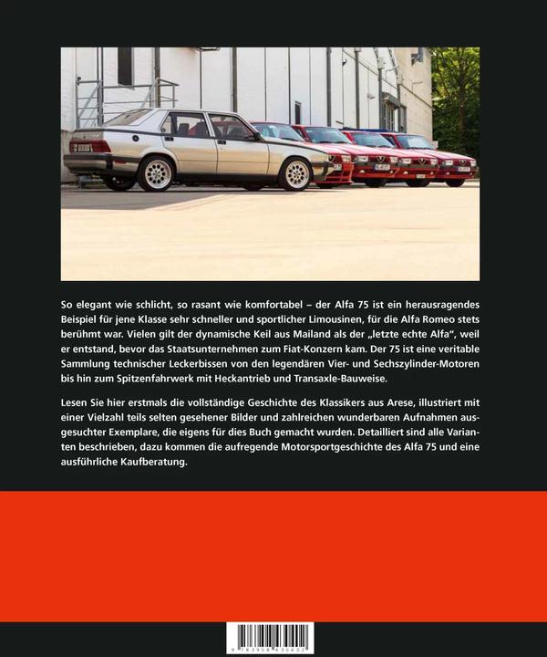 Produktbild Alfa Romeo 75 (Deutsch, Umberto Di Paolo, 2015)