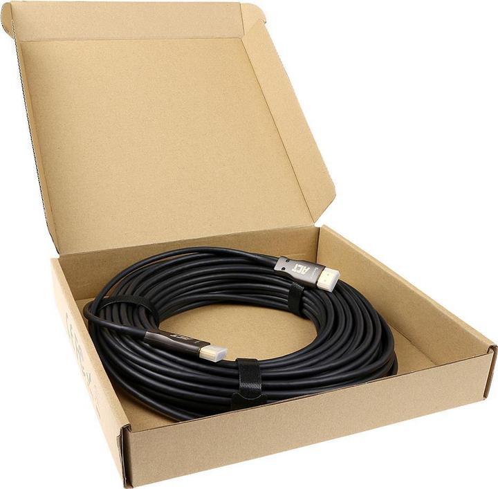 Produktbild ACT AK4118 HDMI-Kabel 15 m HDMI Typ A (Standard) Schwarz (15 m, HDMI, 2.0)