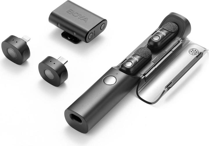 Produktbild Boya Magic-02 Al-Powered Transformable Wireless Microphone