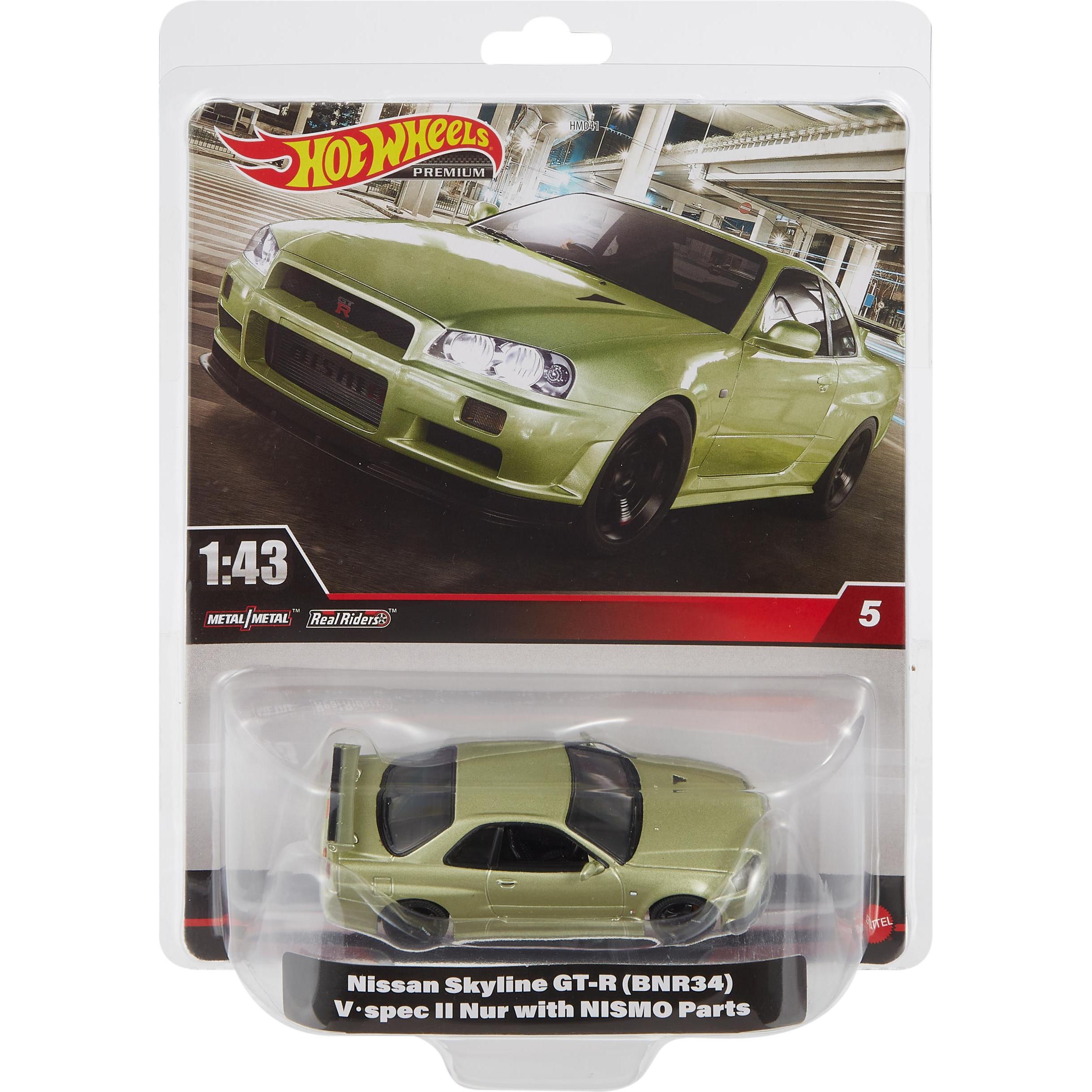 Hot Wheels 1/43: Nissan Skyline GT-R (BNR34)
