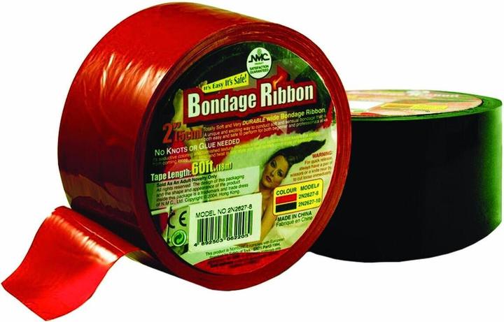 NMC Bondage Ribbon Band rot