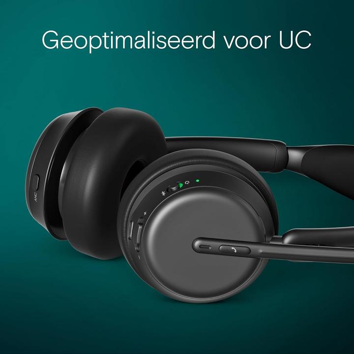 Immagine prodotto EPOS IMPACT 1060 Cuffie Bluetooth stereo ANC con cancellazione attiva del rumore (ANC) (USB-C, Google Meet, Unify, Zoom)