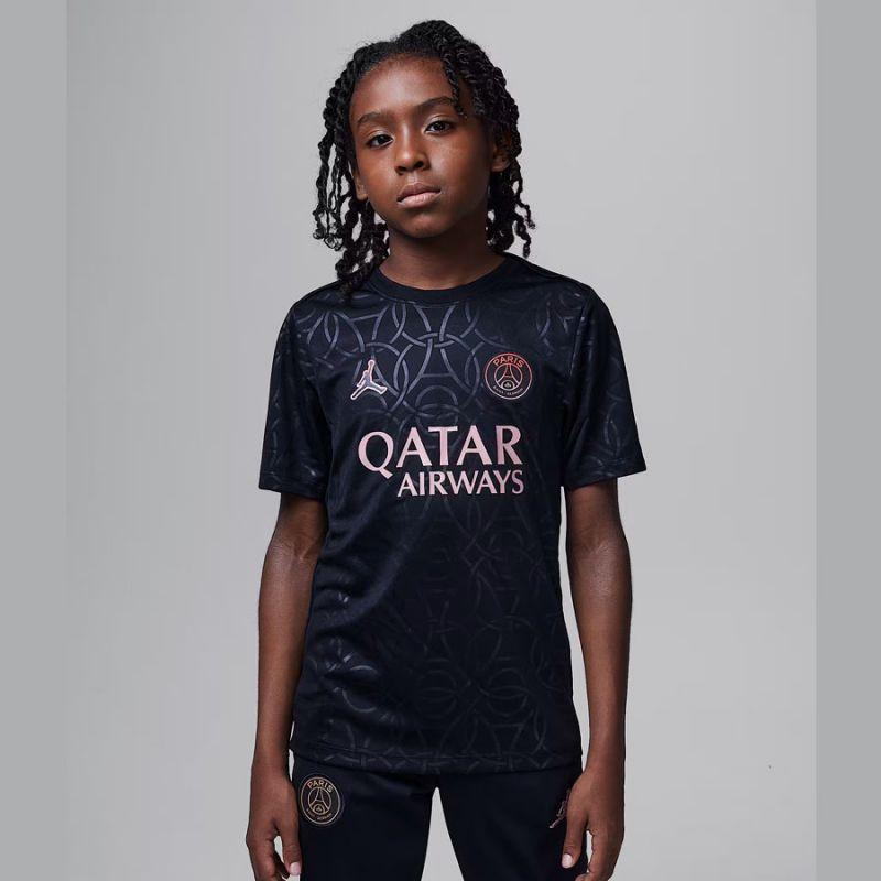 Nike, Bambini, Maglietta sportiva, PSG Jordan Academy Pro Kindertrikot (S), Blu, Bianco, S