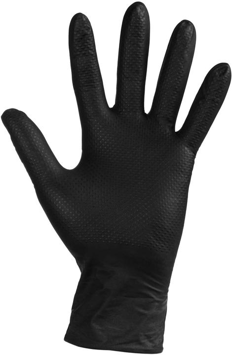 Produktbild FTM Einweghandschuh Nitril, Grösse: M, Schwarz, 100 Stück (M)