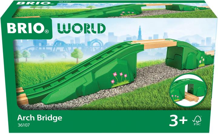 Ravensburger BRIO World - 36107 Modulare Brücke | Zugset-Zubehör für Kinder ab 3 Jahren