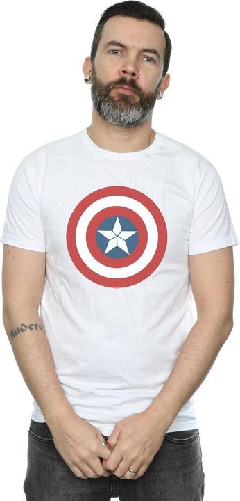 Image du produit - T-shirt CAPTAIN AMERICA CIVIL WAR SHIELD - Homme (S)