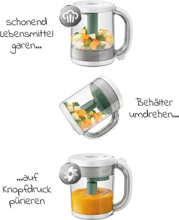 Produktbild Philips Avent Kombinierter Dampfgarer & Mixer 4-in-1