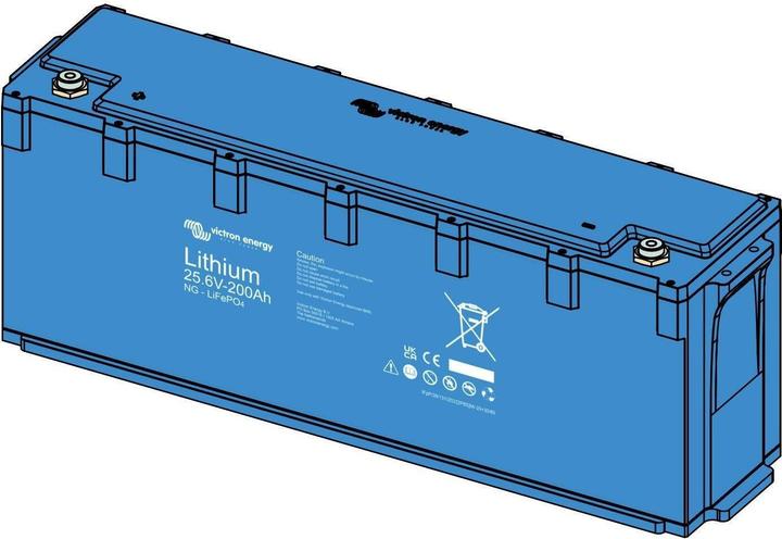 Actual product image Victron Energy LiFePO4 Battery 25.6V/200Ah NG (25.60 V, 200 Ah)
