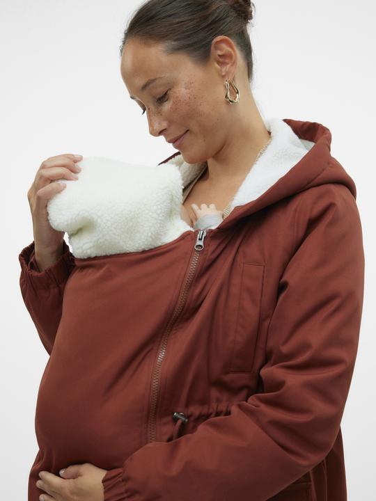 Actual product image Mamalicious Hood Elasticated cuffs Jacket Jacket (L)