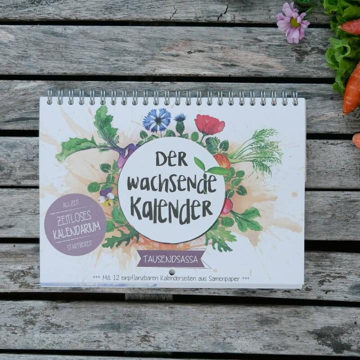 Produktbild Primoza Der wachsende Kalender (A5, Kein Einband, Deutsch)