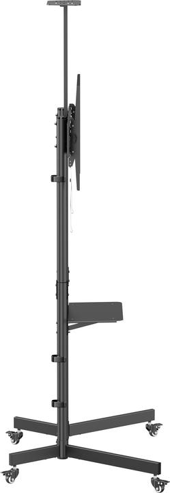 Actual product image equip TV-Wagen ECO 37"-70"/ 1TFT 70kg H.verstellbar sw (70 kg, 37" - 70")