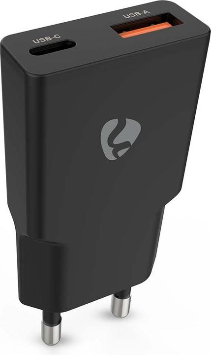 Immagine prodotto Nedis Netzladegerät | 20 W | GaN | PD3.0 | Schnellladefunktion | 1.5 / 2.0 / 2.22 A / 3.0 A | Anzahl (20 W)