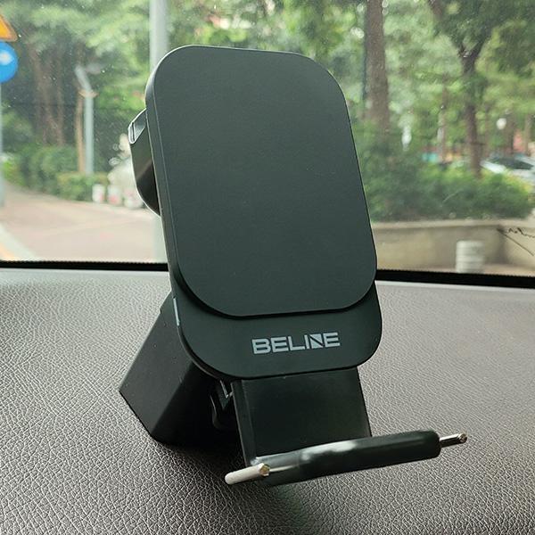 Image du produit Beline uchwyt samochodowy z ładowaniem indukcyjnym BLNWCH01 3w1 Smartphone/iWatch/Airpods