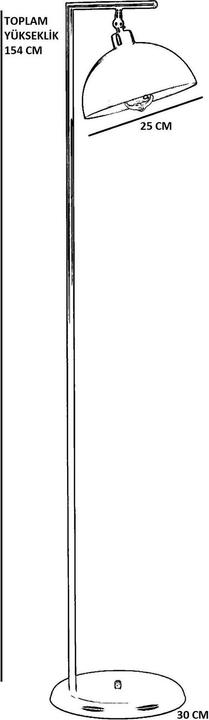 Produktbild Opviq Smart Floor Lamp (E27)