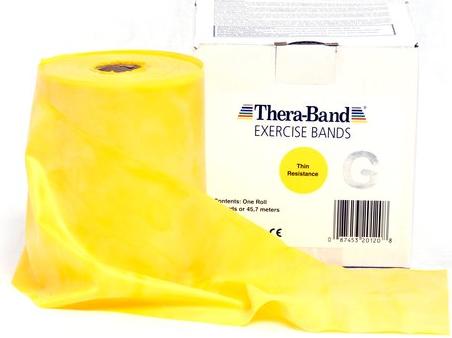 Produktbild TheraBand Übungsband (45.70 m, Leicht)