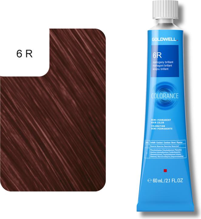 Produktbild Goldwell Colorance 6R Tube 60ml (6R mahagoni-brillant)