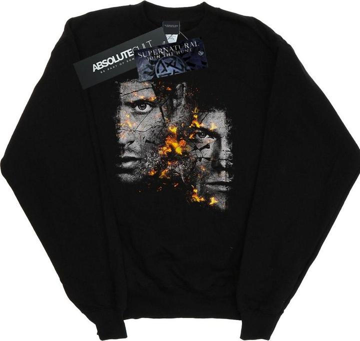Immagine prodotto Supernatural Sam And Dean Fire Felpa Uomo (3XL)