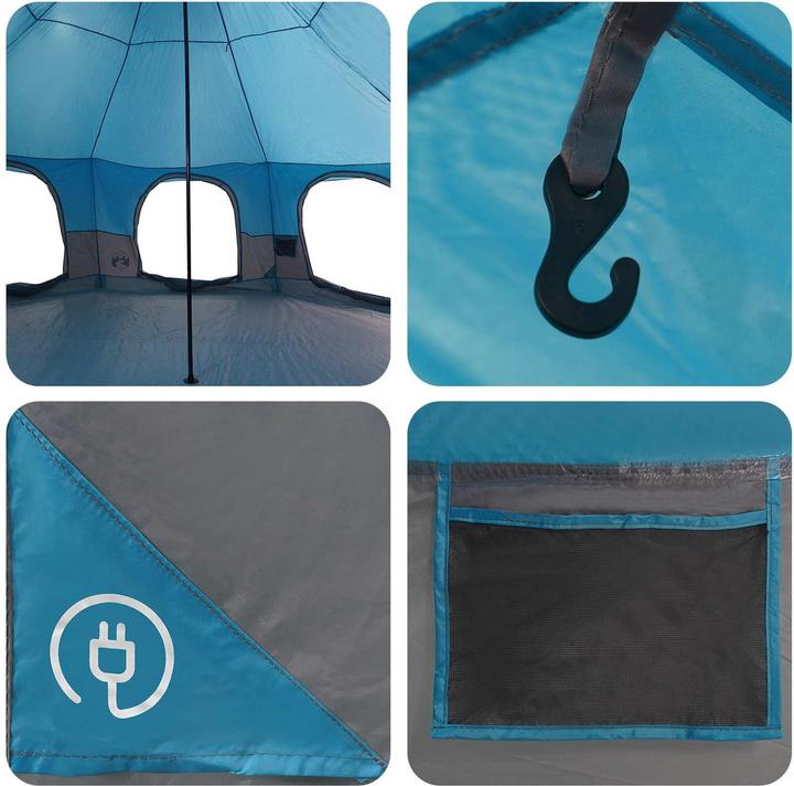 Produktbild vidaXL Campingzelt (12.70 kg)