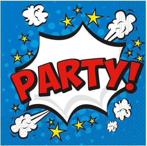 Produktbild GoDan Boom Party Papierservietten 20 Stk (20 x, 33 x 33 cm)
