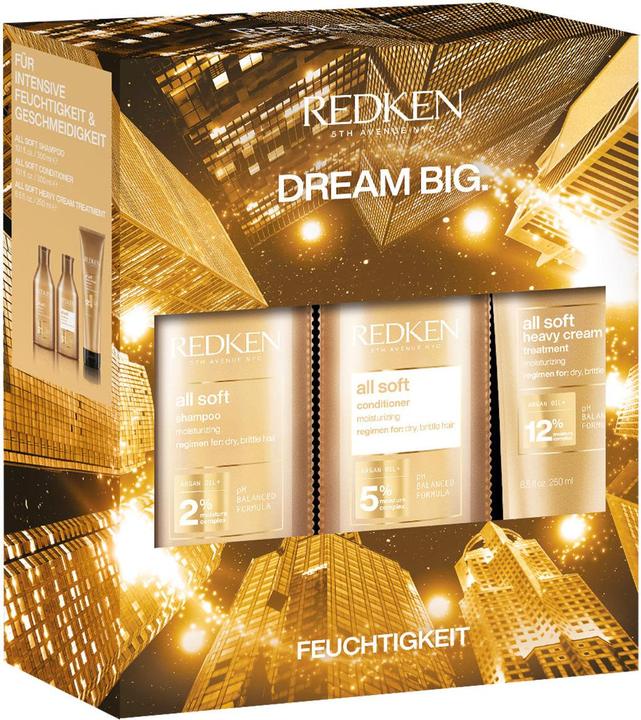 Redken Set natalizio All Soft 2024 (Set per la cura dei capelli)