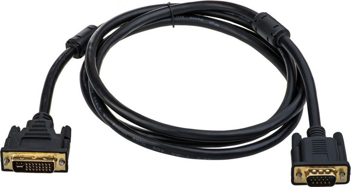 Produktbild Akyga Kabel AK-AV-03 DVI / VGA ver. 24+5 pin 1.8m (1.80 m, DVI, VGA)