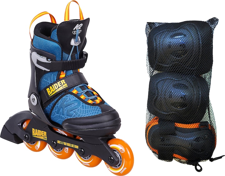 K2 Raider Pro Pack Inlineskateset Boy (Grösse: 29.0-34.0 (S), design) (29)