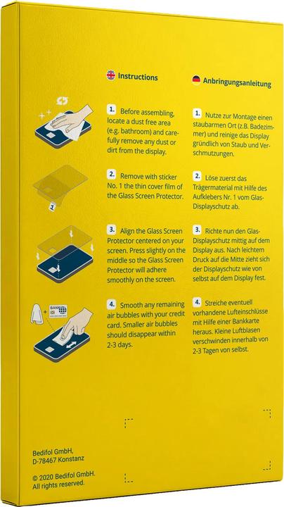 Actual product image BROTECT Glass Screen Protector