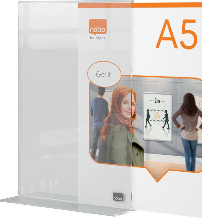 Immagine prodotto Nobo Premium Plus Display da tavolo in acrilico (A5)