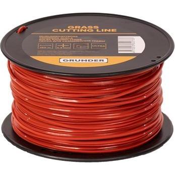 GCS, Utensile giardinaggio, LINEA TRIMMER 2,4 MM 150 M QUADRATI ULTRA