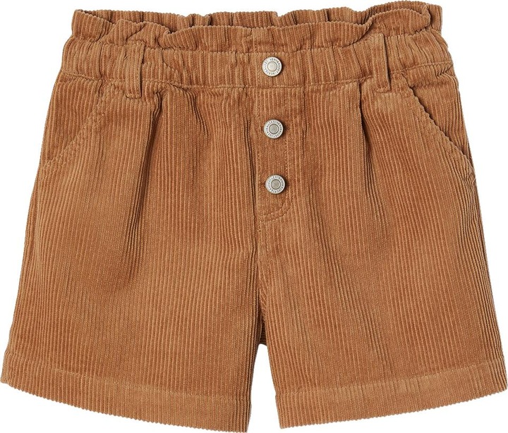 Produktbild Vertbaudet Mädchen Paperbag-Shorts aus Cord (134)